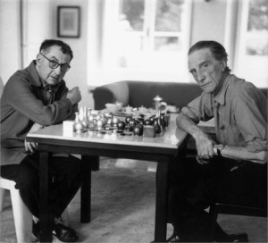 Man Ray e Marcel Duchamp, 1952 ©Getty Images